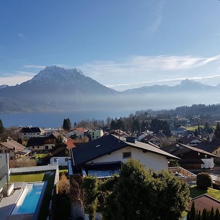 Dachwohnung Mit Seeblick Altmünster Extérieur photo