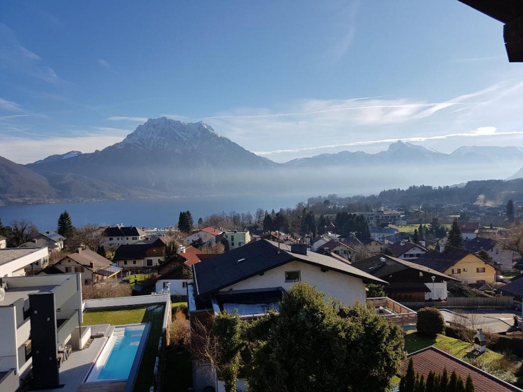 Dachwohnung Mit Seeblick Altmünster Extérieur photo